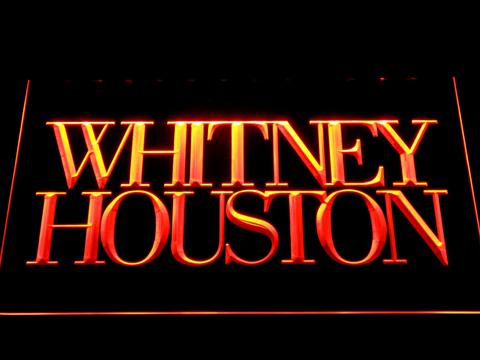 Whitney Houston LED Neon Sign